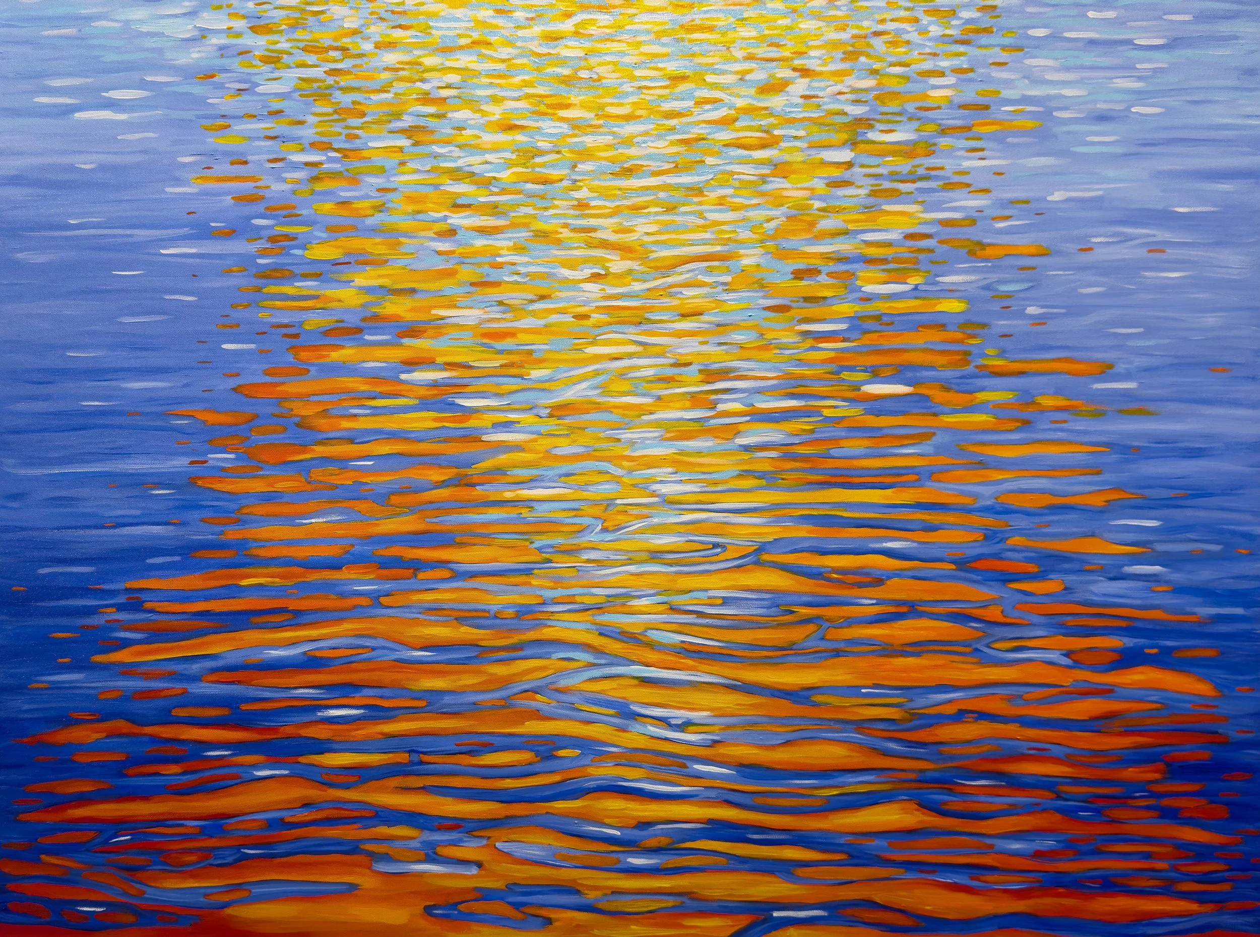 Sunset 36x48 — Sue Mooney Art Sue Mooney Art Products